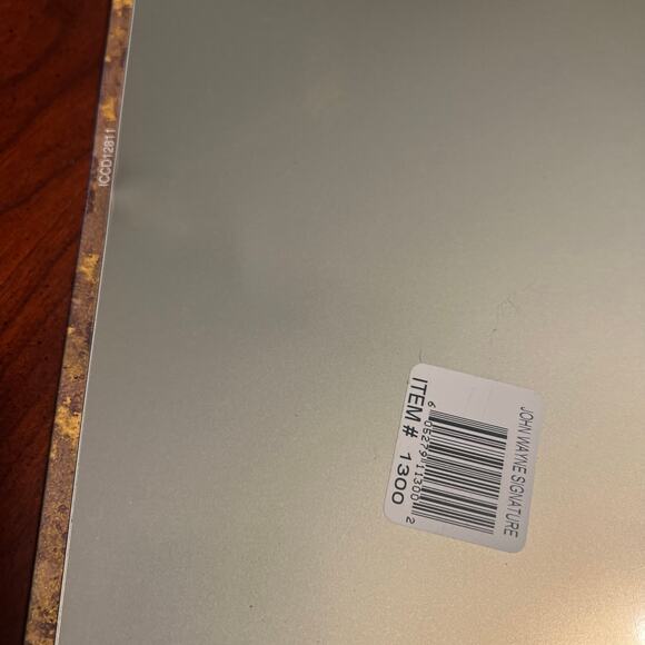 John Wayne Tin Sign The Duke Western Blank and White Cowboy Signature Retro - Picture 2 of 7